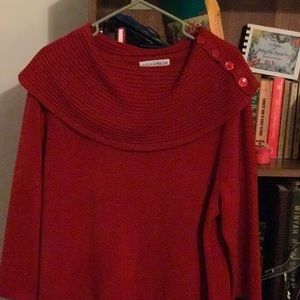Cowl neck sweater